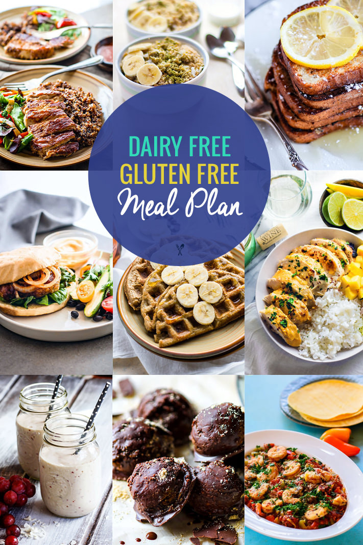 Gluten Free Egg Free Dairy Free Recipes
 Healthy Dairy Free Gluten Free Meal Plan Recipes