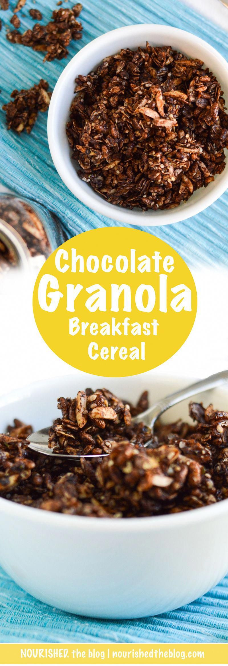 Gluten Free Gourmet Recipes
 A healthy and gluten free breakfast cereal meets granola