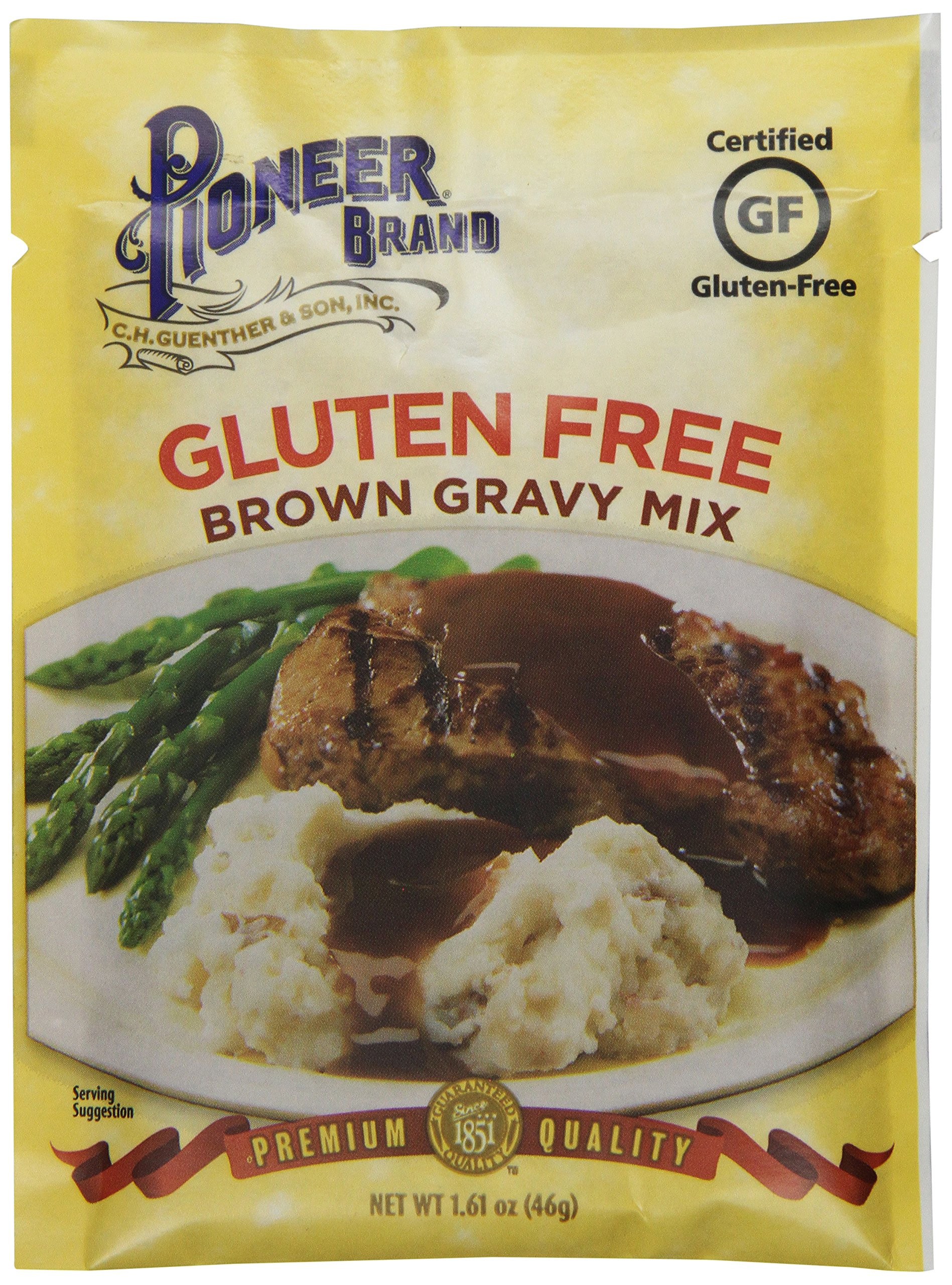 Gluten Free Gravy Brands
 Amazon Pioneer Gluten Free Country Gravy 2 75 Ounce