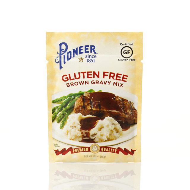 Gluten Free Gravy Brands
 Pioneer Brand Gluten Free Brown Gravy Mix 1 61 Ounce