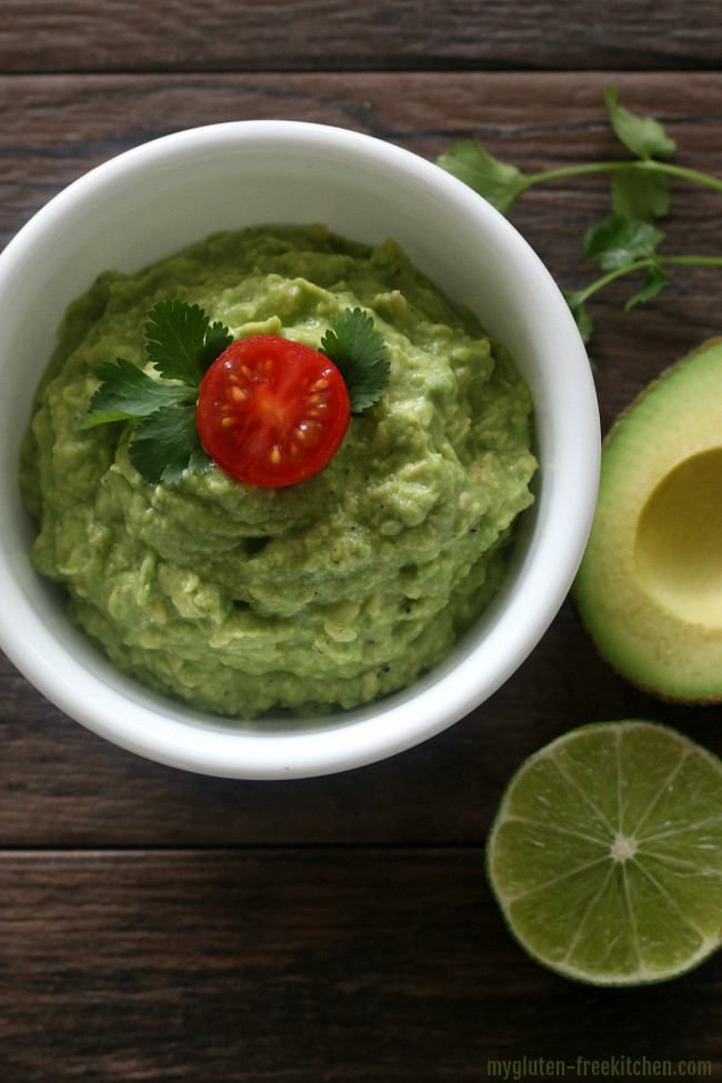 Gluten Free Guacamole
 Simple Guacamole Recipe naturally gluten free