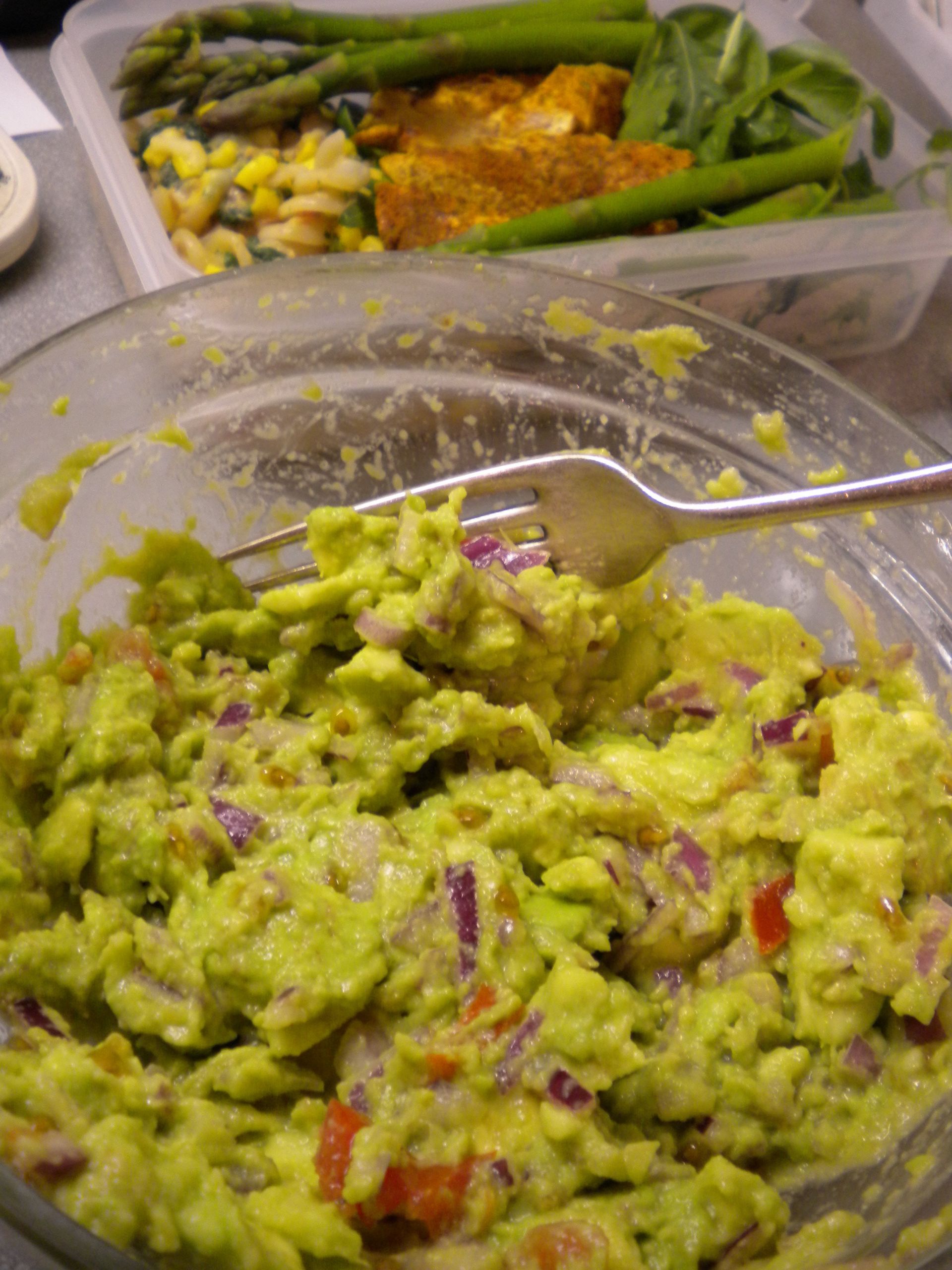 Gluten Free Guacamole
 Homemade gluten free chunky guacamole The Gluten Free