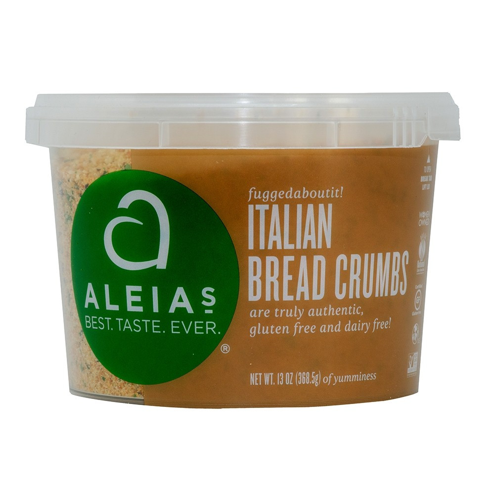 Gluten Free Italian Bread Crumbs
 Order today Aleia s Gluten Free Italian Bread Crumbs at