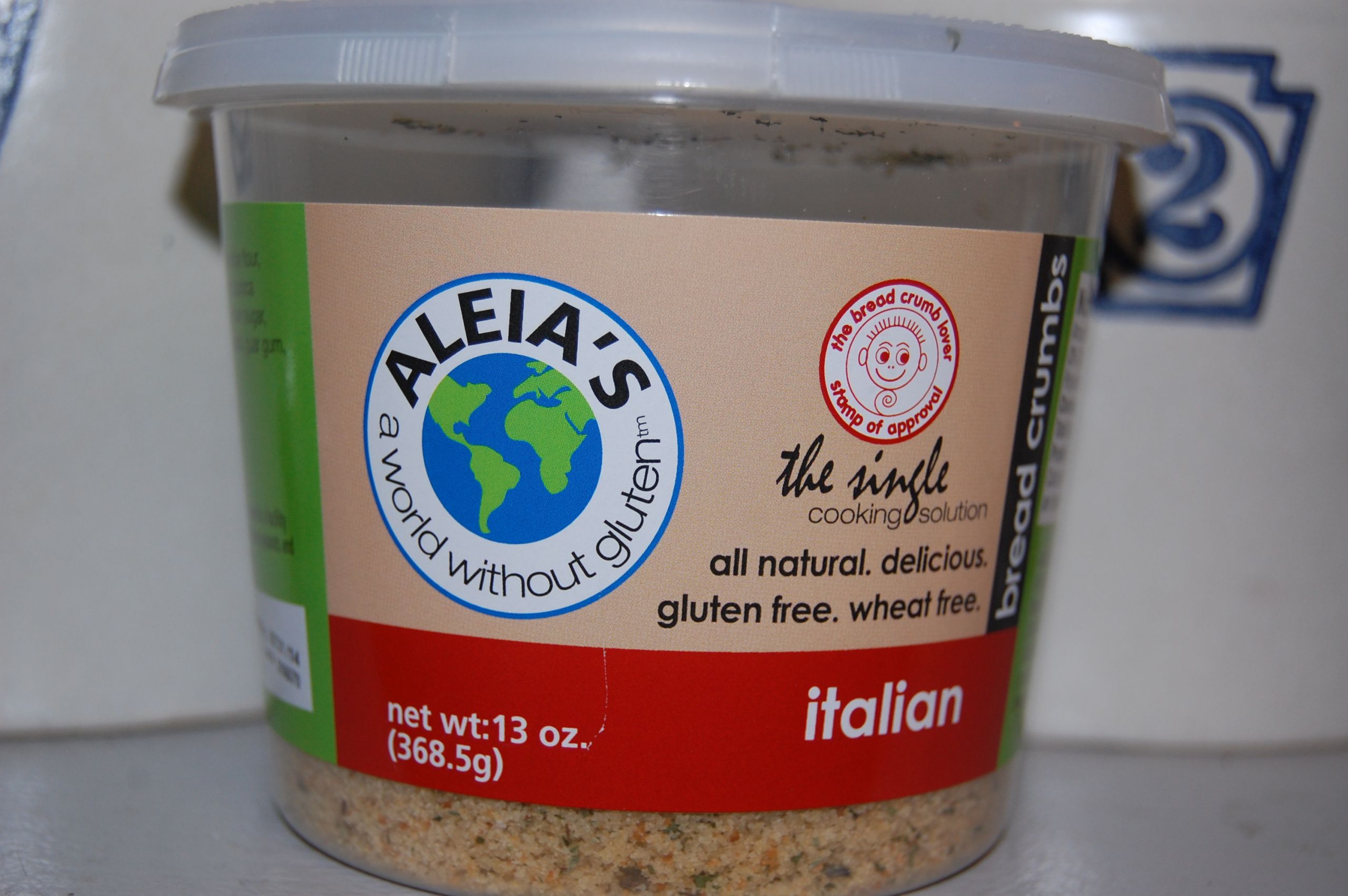 Gluten Free Italian Bread Crumbs
 Baked Gluten Free Breaded Chicken with Mashed Potatoes and