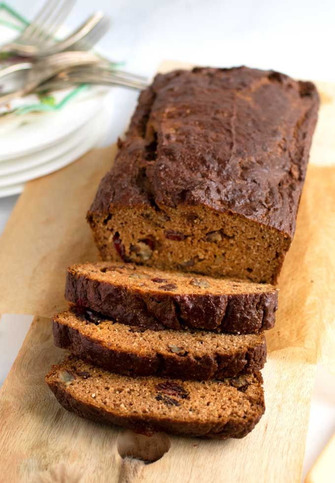 Gluten Free Pumpkin Bread Almond Flour
 Healthy Pumpkin Bread with Almond Flour Recipe