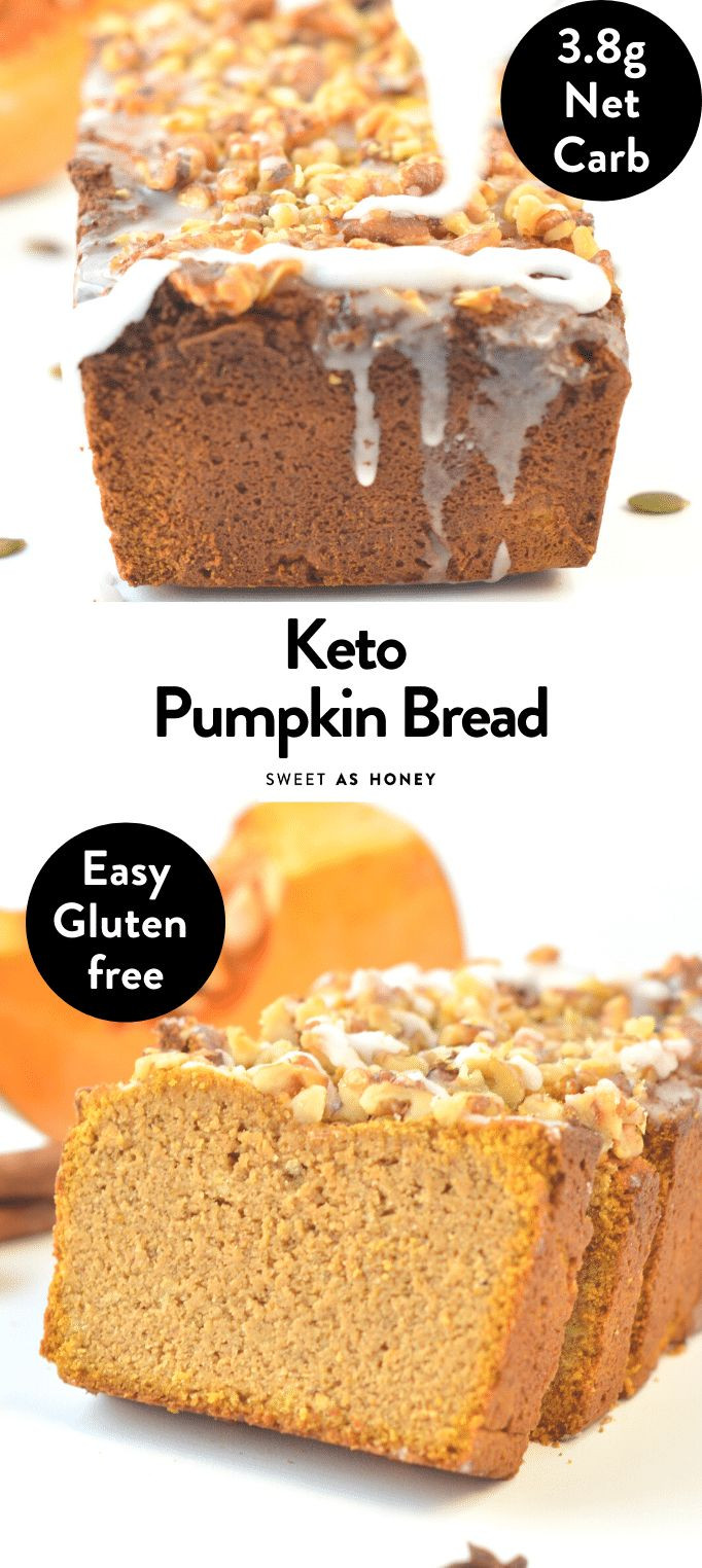 Gluten Free Pumpkin Bread Almond Flour
 KETO PUMPKIN BREAD with almond flour easy moist gluten