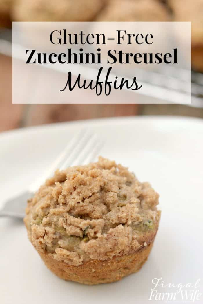 Gluten Free Zucchini Muffins
 Gluten Free Zucchini Streusel Muffins