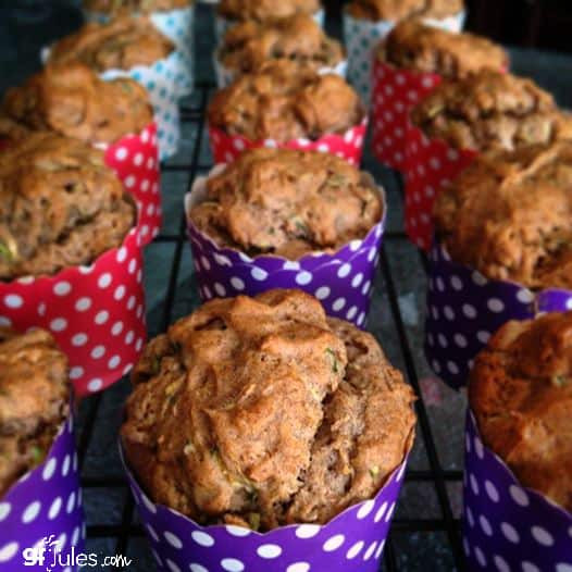 Gluten Free Zucchini Muffins
 Gluten Free Zucchini Muffins light and airy gfJules