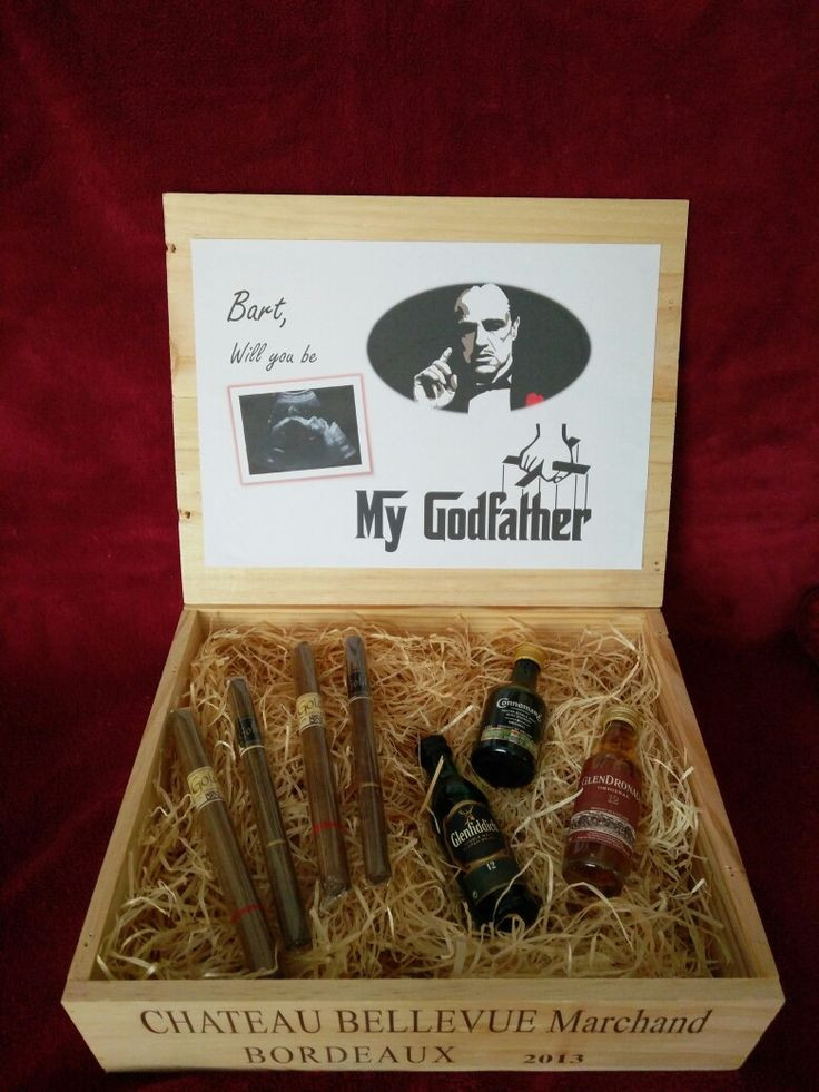 Godfather Gift Ideas
 Will you be my Godfather With images