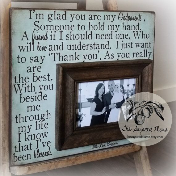 Godfather Gift Ideas
 Godparent Gift Baptism Gift For Godparents by