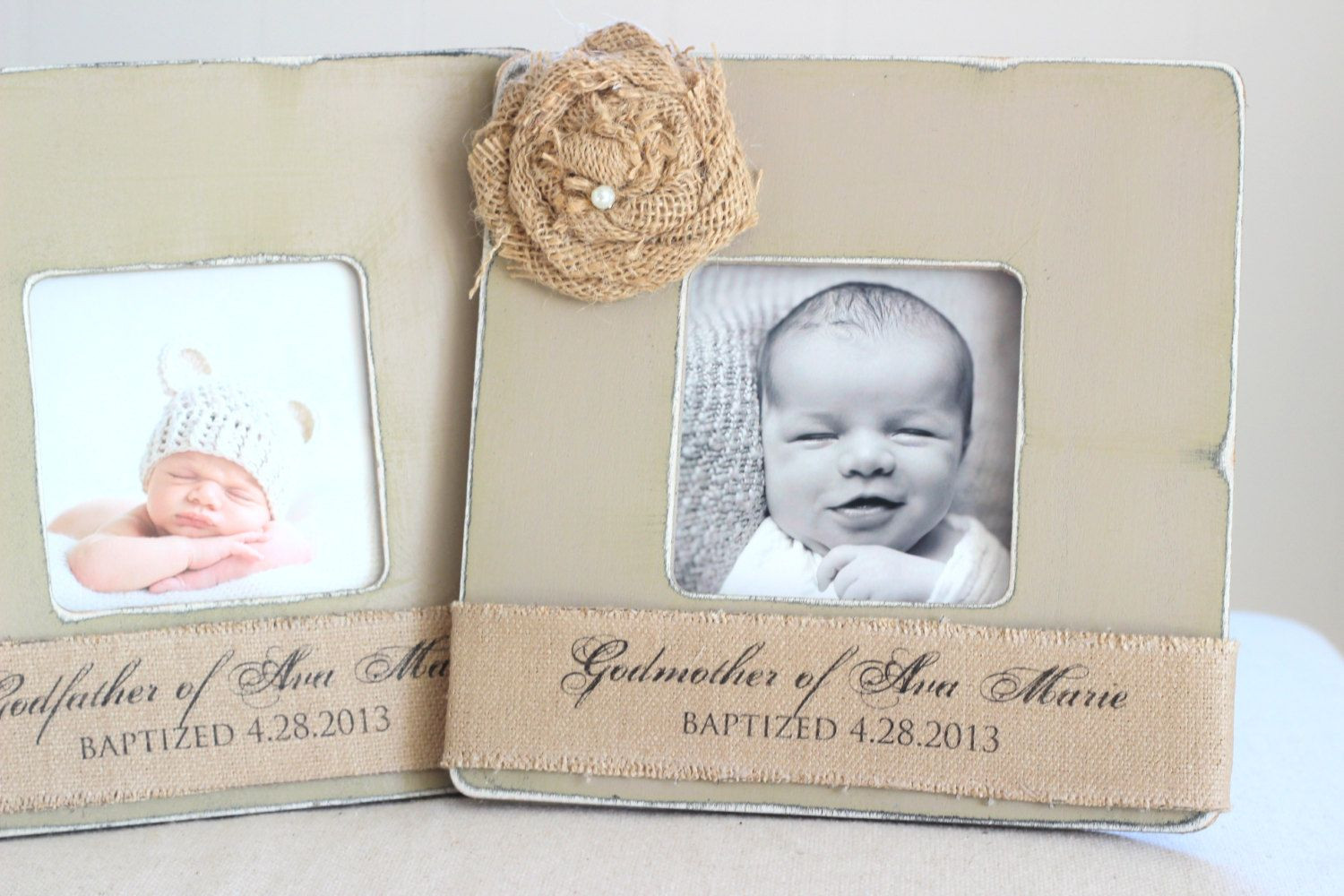 Godmother Gift Ideas
 Godmother Godfather Gift Custom Personalized Burlap