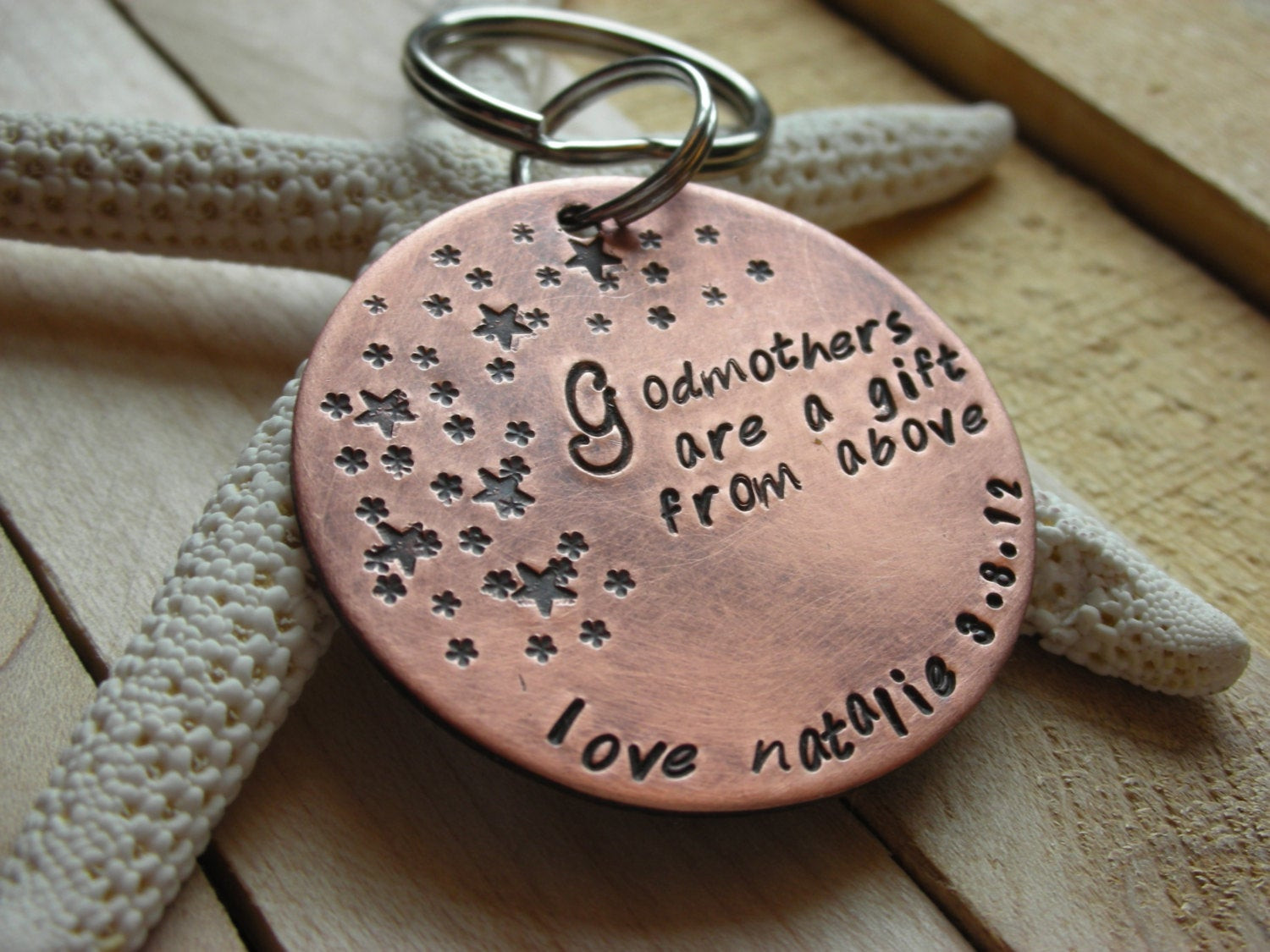 Godmother Gift Ideas
 Godparent Keychain Gift for Godparents Gift for