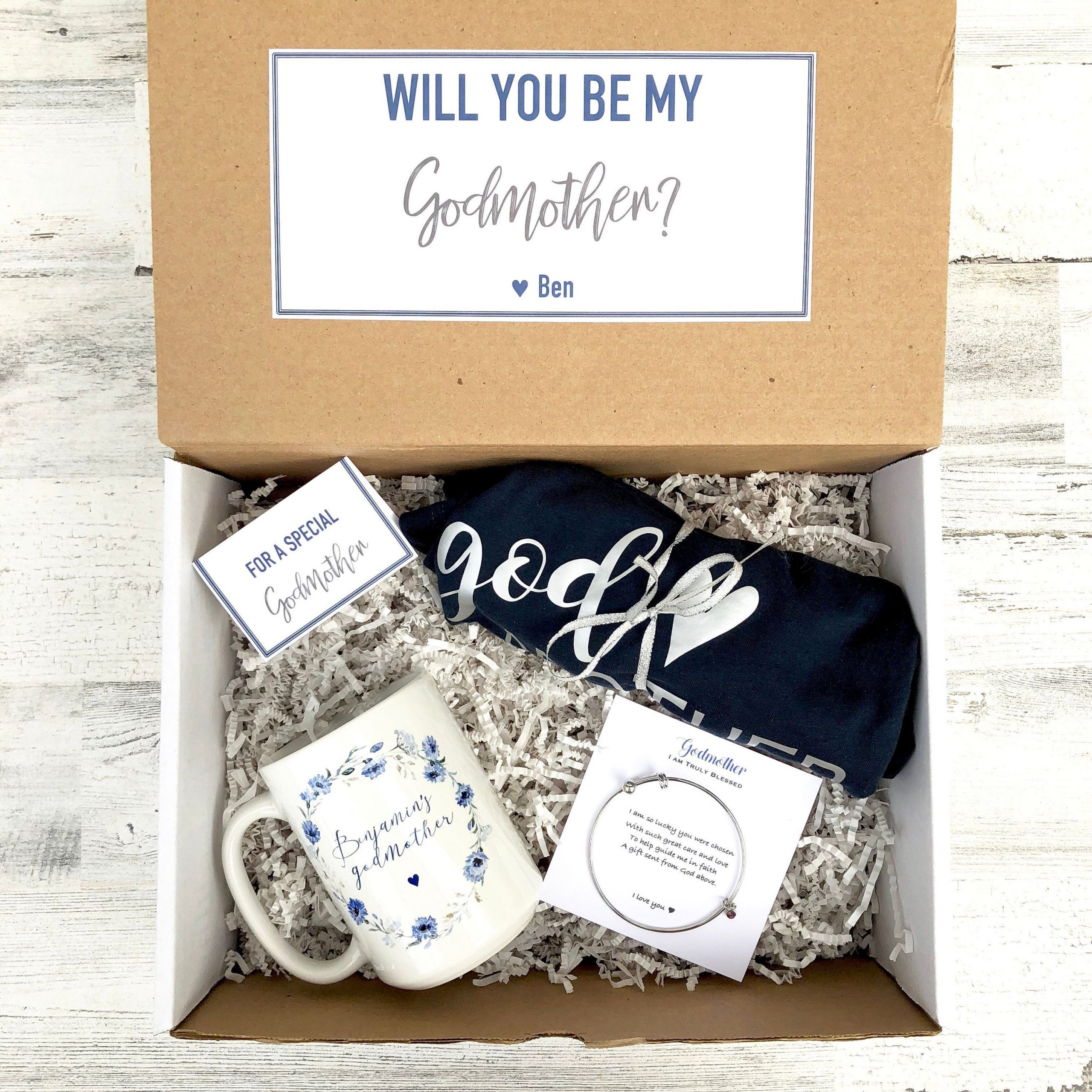 Godmother Gift Ideas
 Godmother Box Personalized Godmother Gift Will you be