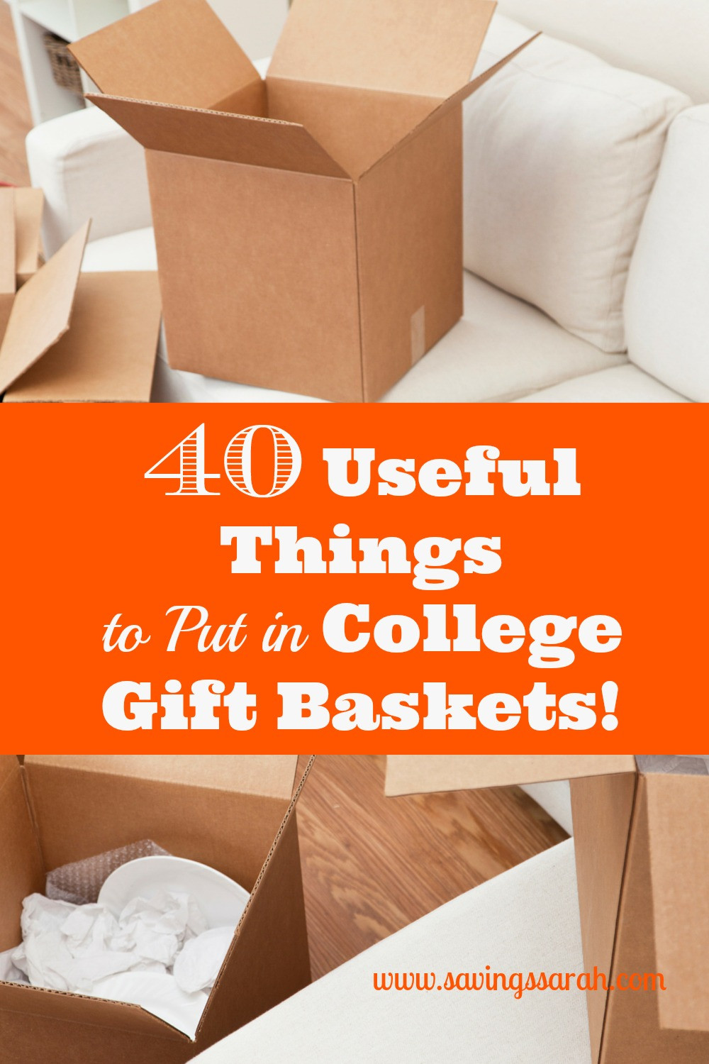 Going To College Gift Basket Ideas
 40 Useful Things to Put in College Gift Baskets Earning