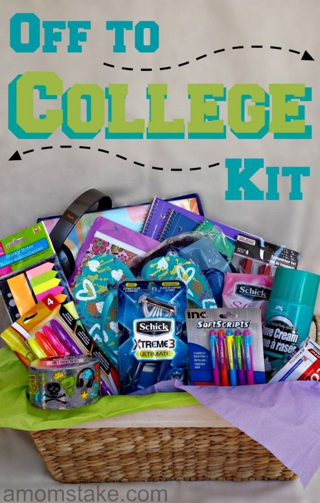 Going To College Gift Basket Ideas
 Get your student off to college with excitement Make them