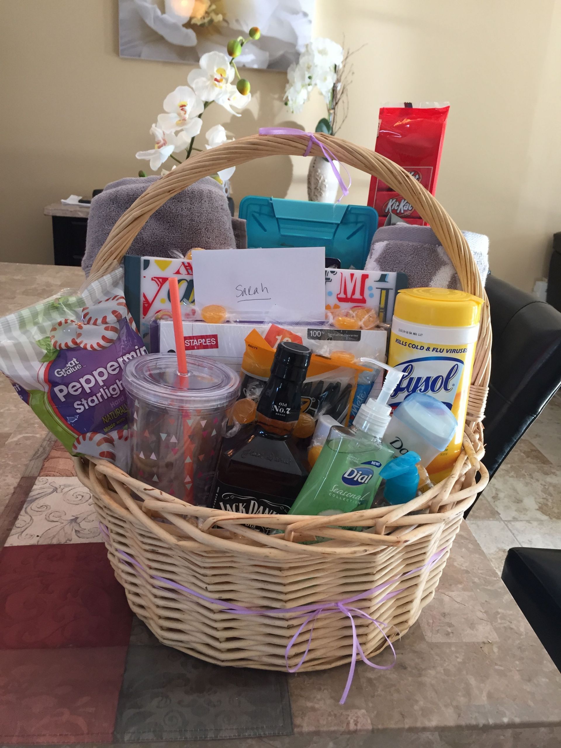 Going To College Gift Basket Ideas
 Going away to college basket