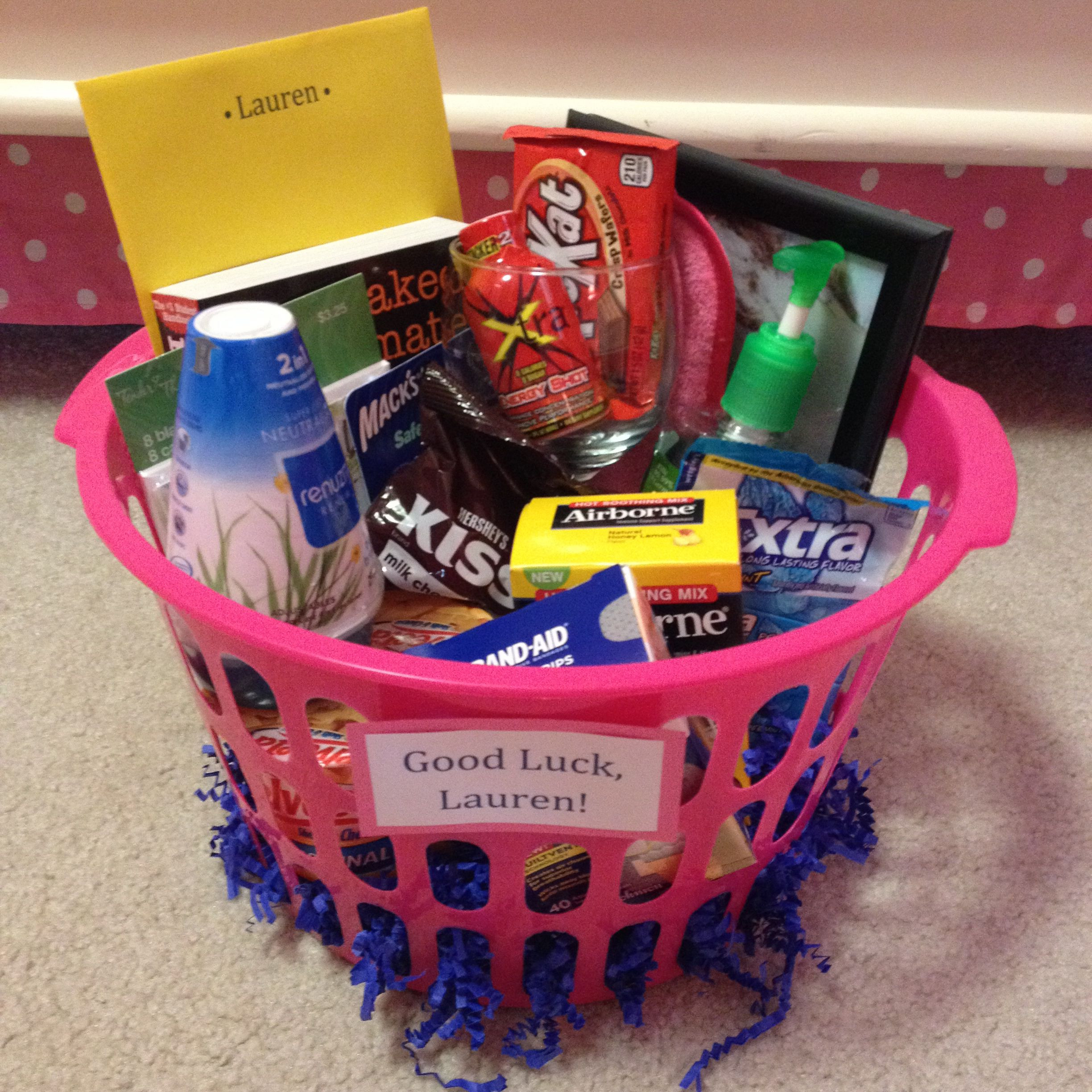 Going To College Gift Basket Ideas
 Going Away To College t basket