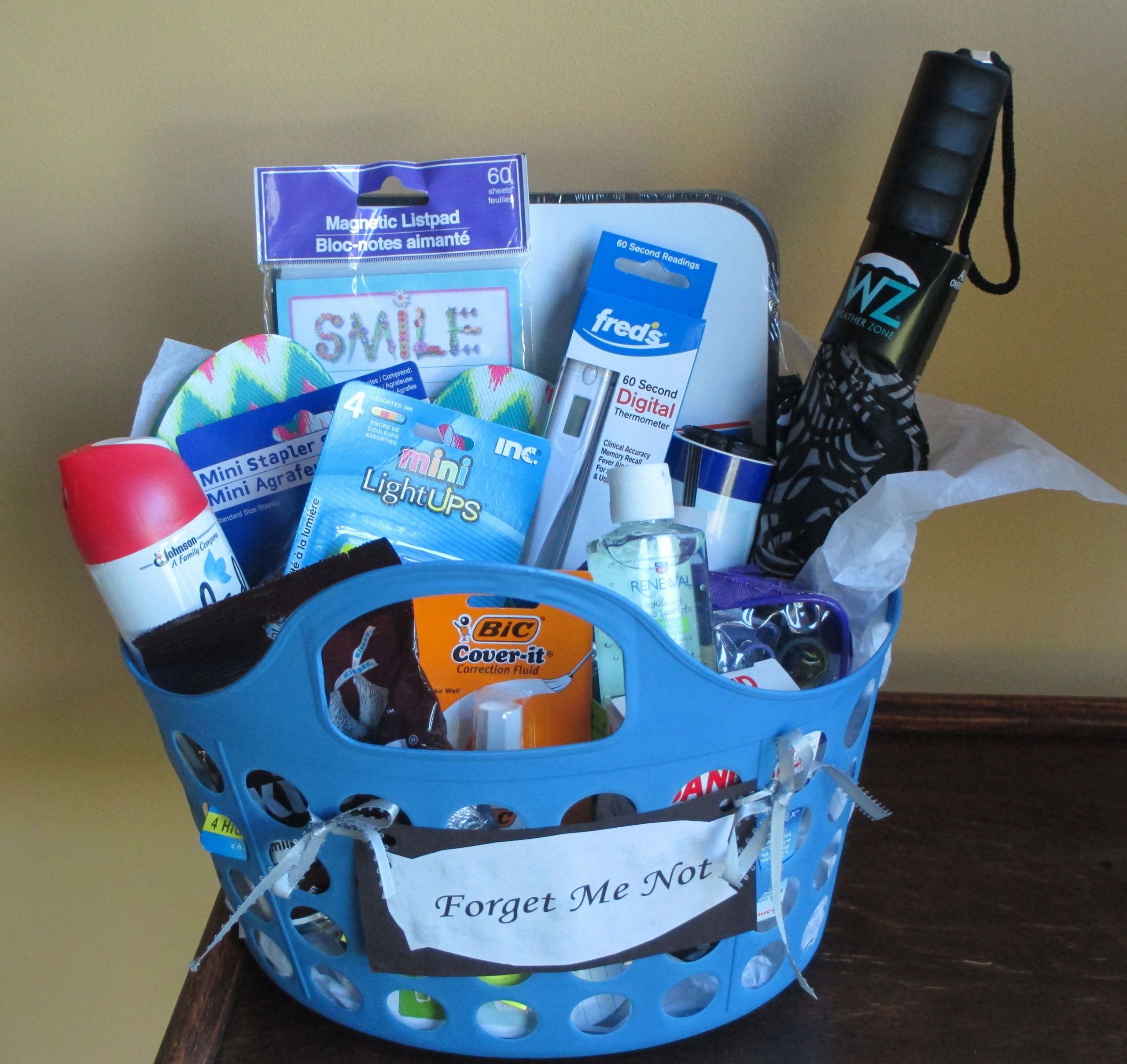 The top 22 Ideas About Going to College Gift Basket Ideas Home