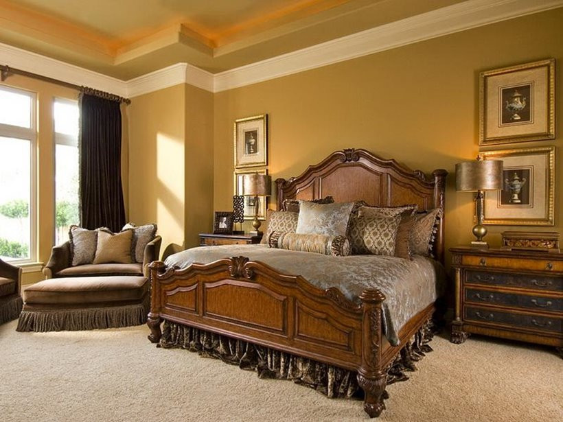 Gold Bedroom Paint
 Best Paint Color bination To Create Luxury Home