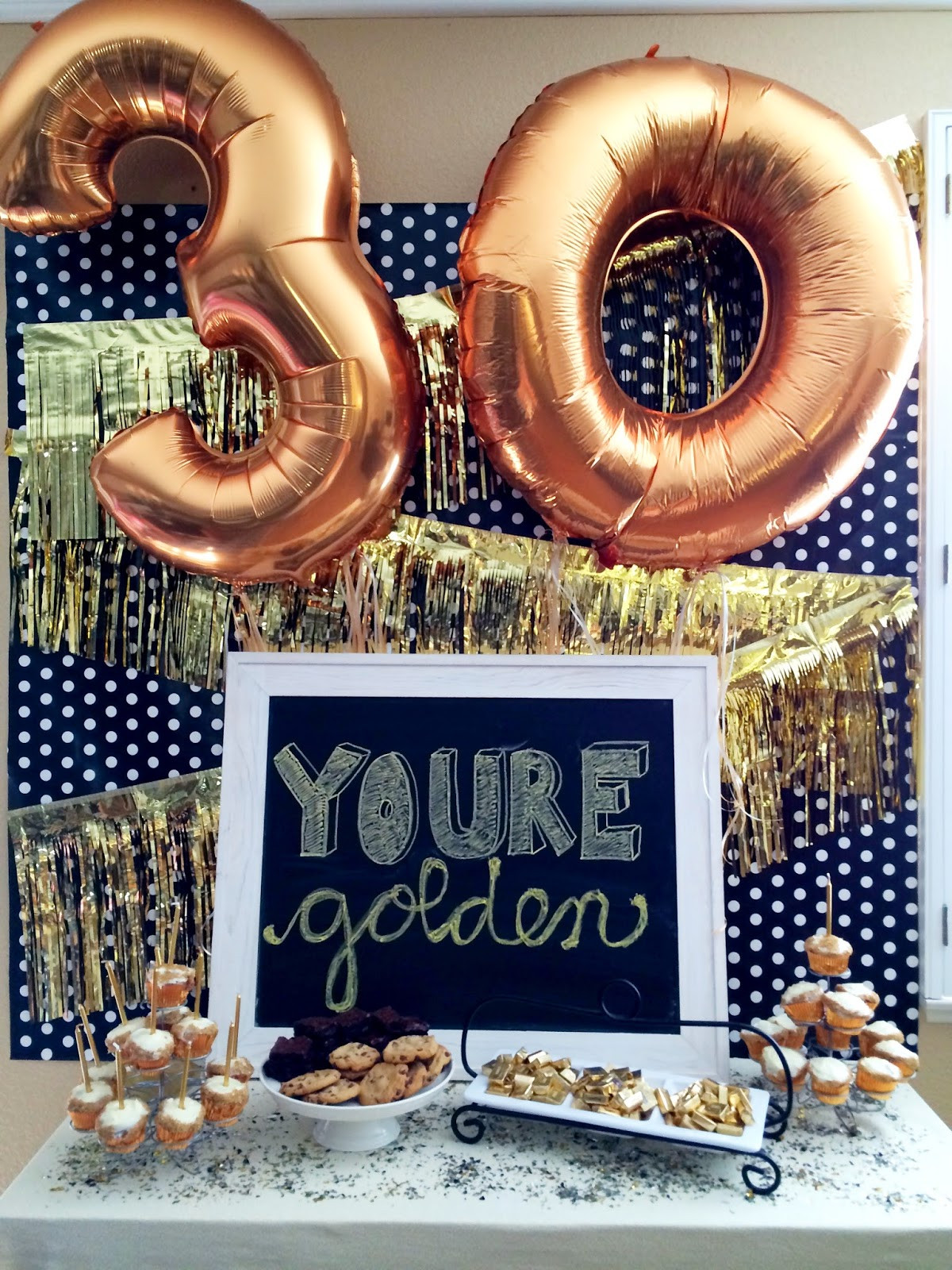 Golden Birthday Party Ideas
 7 Clever Themes for a Smashing 30th Birthday Party