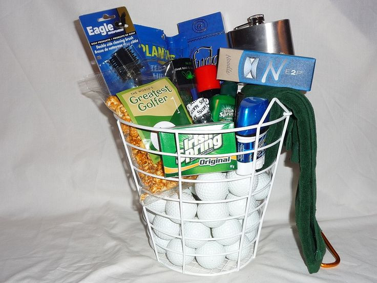 Golf Basket Gift Ideas
 Best 25 Golf t baskets ideas on Pinterest