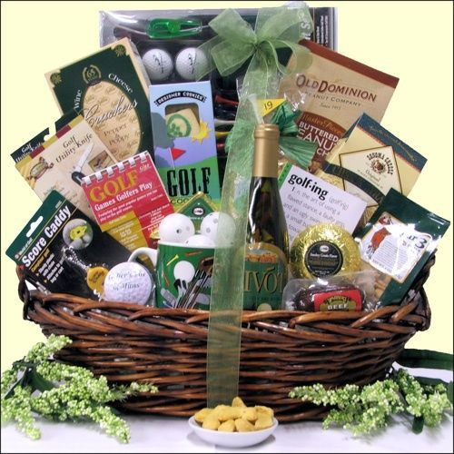 Golf Basket Gift Ideas
 57 best Golf Gift Baskets for Men images on Pinterest