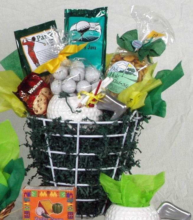 Golf Basket Gift Ideas
 CookieFrontier Executive & Golf Gift Baskets