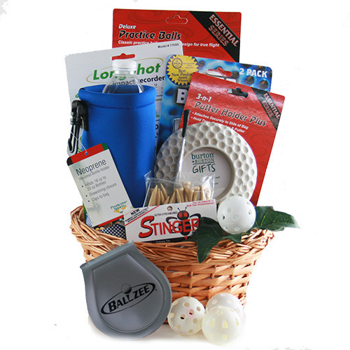 Golf Basket Gift Ideas
 Golf Gift Baskets Tee Time Golf Gift Basket