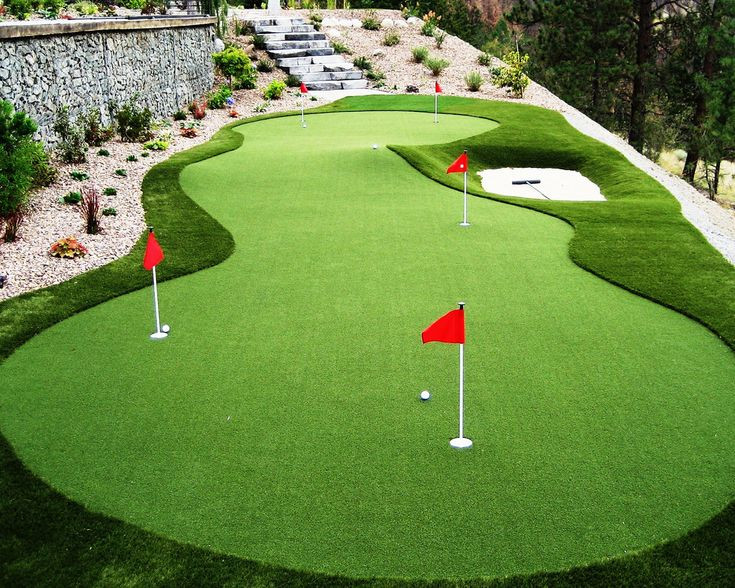 Golf Putting Greens For Backyard
 Artificial Grass Installation Gallery