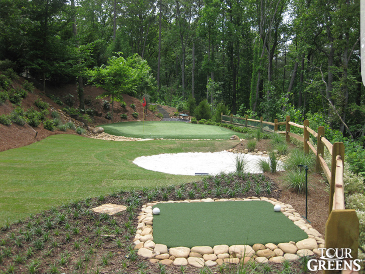 Golf Putting Greens For Backyard
 Creating a short game area in my backyard Golf Courses