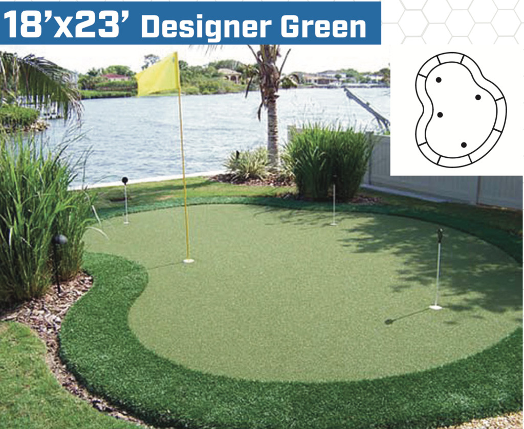 Golf Putting Greens For Backyard
 18 x 23 DIY Backyard Putting Green – Golf Gear Box