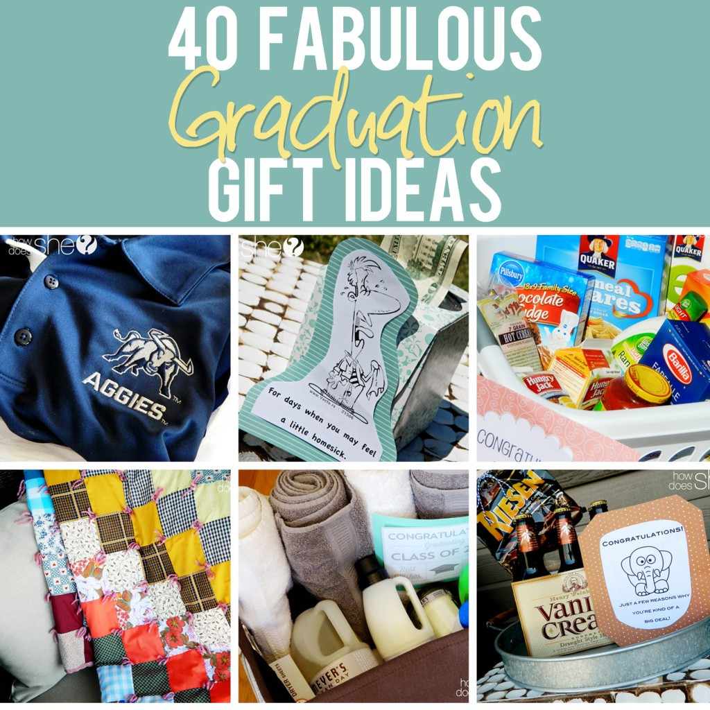 Good College Graduation Gift Ideas
 40 Fabulous Graduation Gift Ideas The best list out there