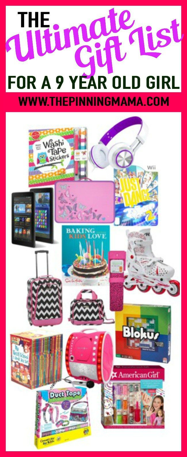 Good Gift Ideas For 12 Year Old Girls
 The ultimate list of t ideas for a 9 year old girl see