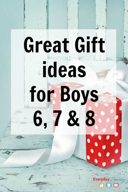 Good Gift Ideas For Boys
 Great Gift Ideas for Boys Ages 6 7 8