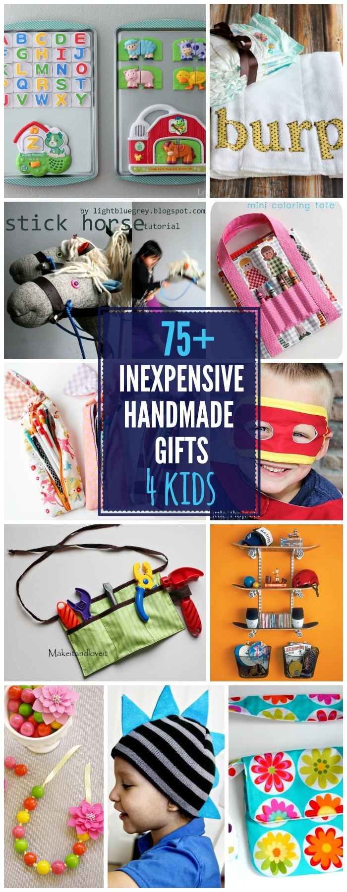 Good Gift Ideas For Kids
 75 DIY Gifts For Kids