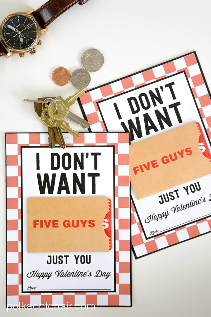 Good Valentines Gift Ideas For Men
 Valentine Gifts for Him a Free Printable Gift Card Holder