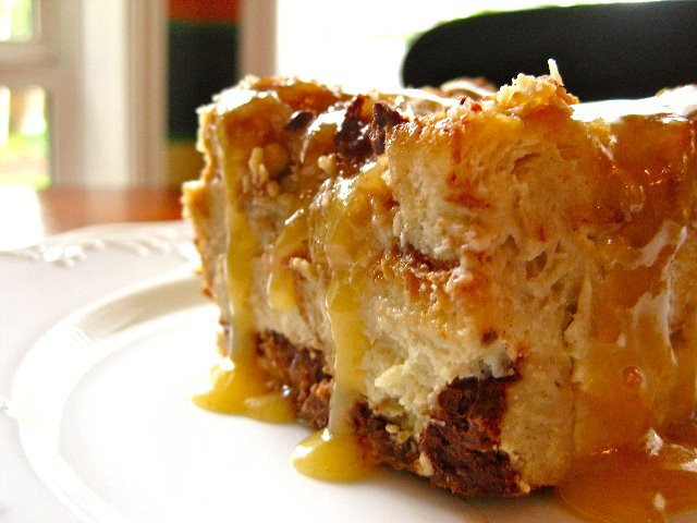 Gourmet Bread Pudding
 Gorgeous Gourmet Bread Pudding with Pecan Praline Sauce
