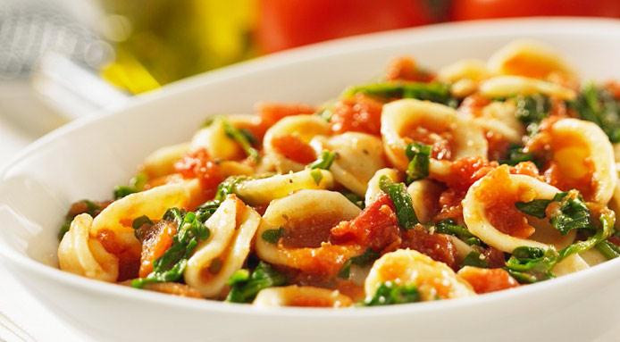 Gourmet Italian Recipes
 Gourmet Italian Recipes Orecchiette with Rocket and Tomato