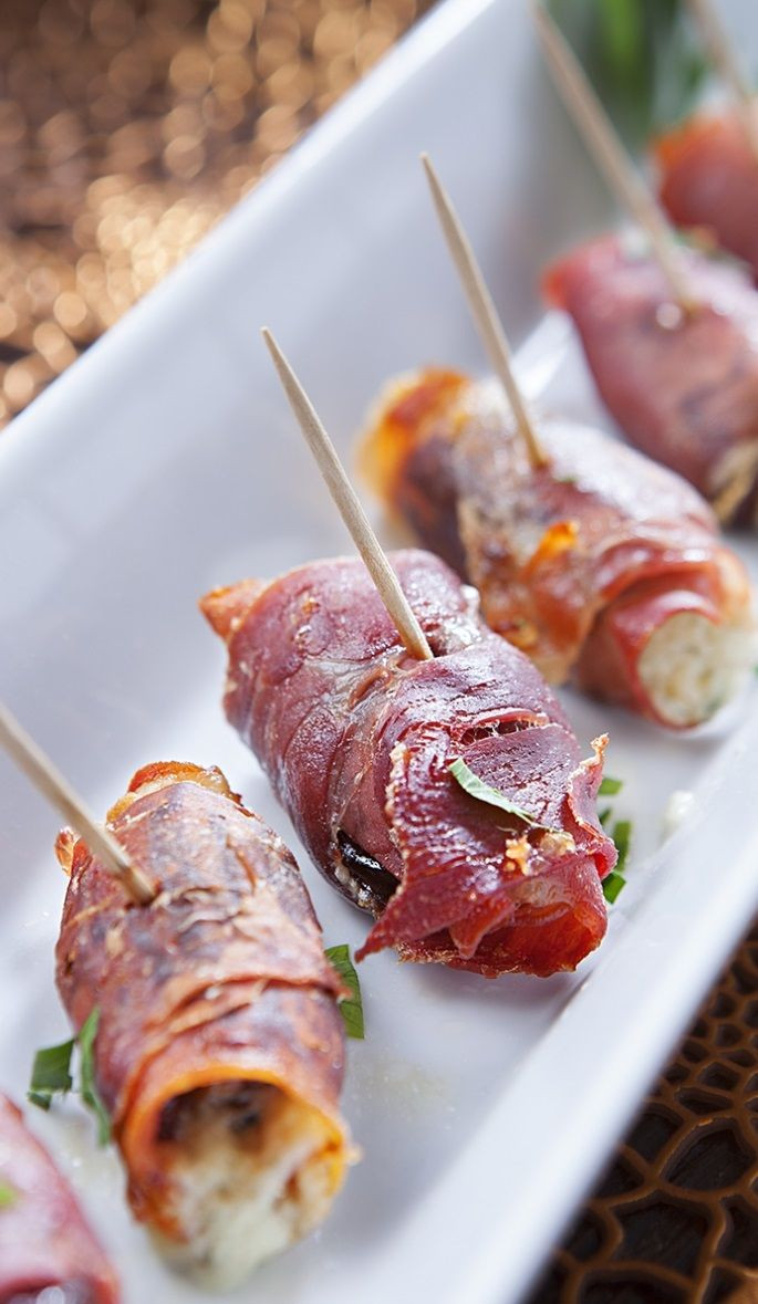 Gourmet Italian Recipes
 oven baked prosciutto wrapped dates change out cheese