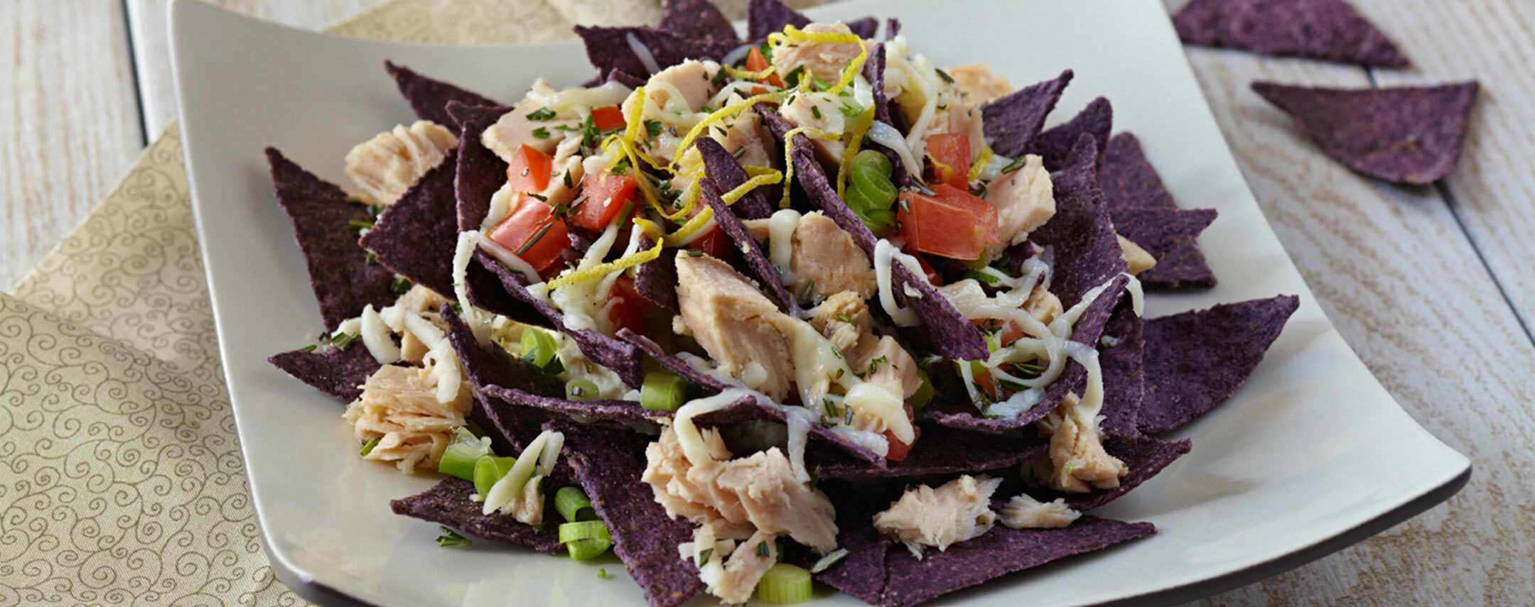 Gourmet Nachos Recipe
 Gourmet Tuna Nachos