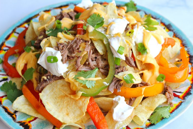 Gourmet Nachos Recipe
 Shredded Beef Gourmet Nachos Bud Savvy Diva