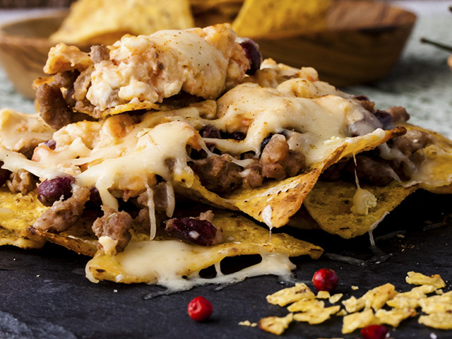 Gourmet Nachos Recipe
 Friday indulgence Gourmet nachos recipes