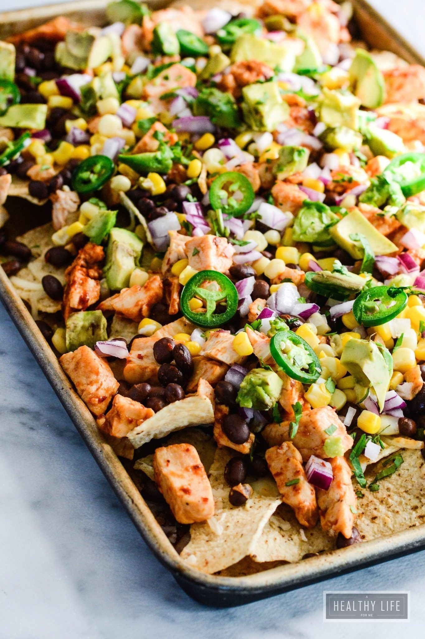 Gourmet Nachos Recipe
 Healthy Chicken Nachos A Healthy Life For Me