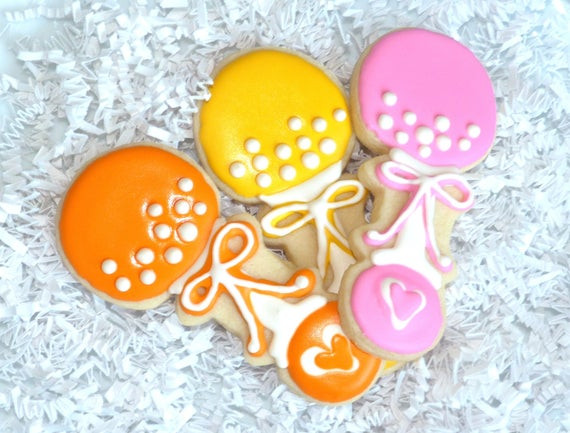 Gourmet Sugar Cookies
 Custom Decorated Gourmet Sugar Cookie Baby by SweetRoseCookies