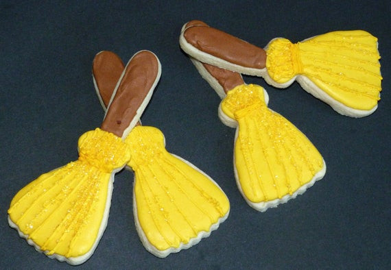 Gourmet Sugar Cookies
 Custom Decorated Gourmet Sugar Cookie Witch by