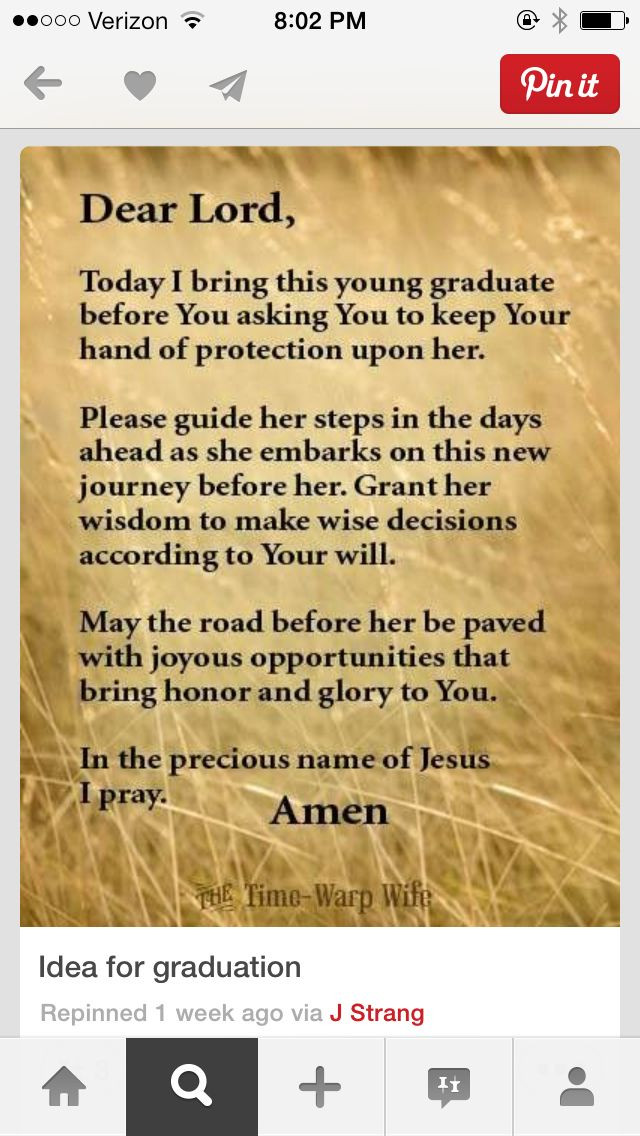 Graduation Blessings Quotes
 Graduation Prayer Quotes that I love