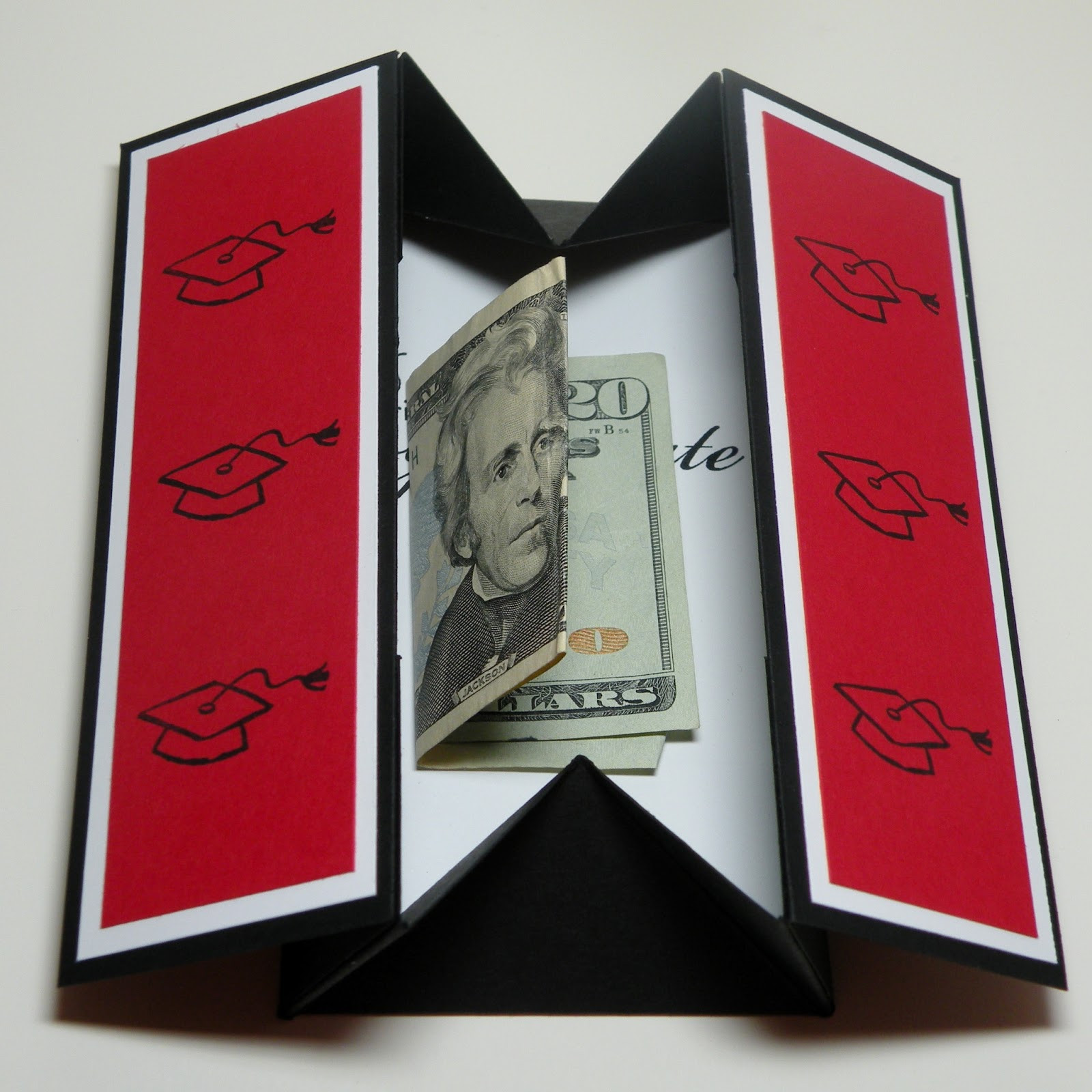 Graduation Gift Box Ideas
 Carolyn s Paper Fantasies Graduation Box Card Gift Idea