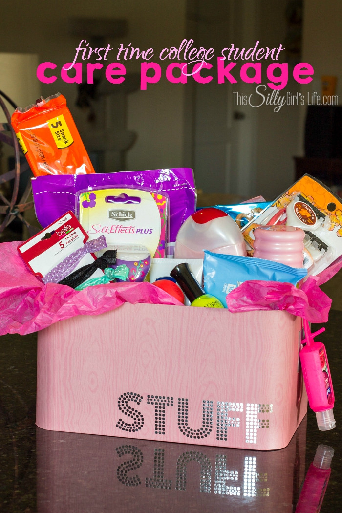 Graduation Gift Ideas College Students
 First Time College Student Care Package This Silly Girl