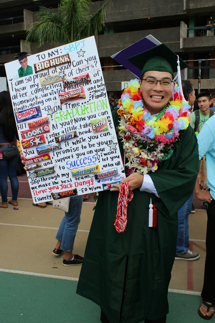 Graduation Gift Ideas For Boyfriend High School
 Graduation candy board Made this for my boyfriend when