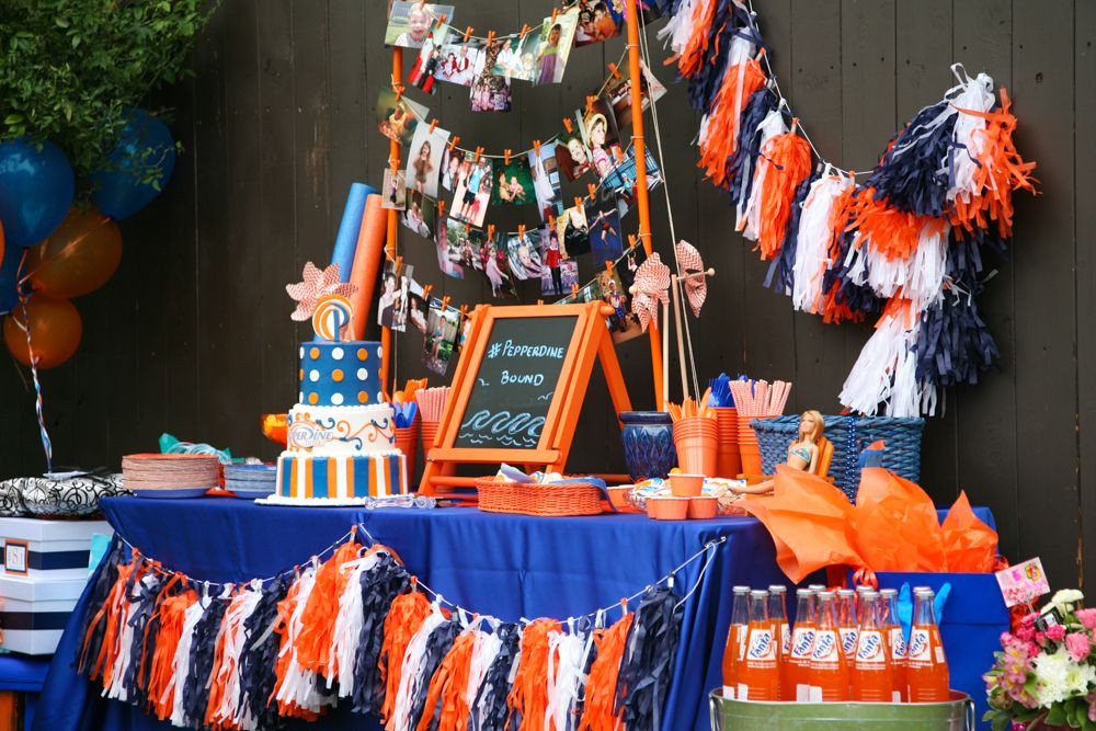 Graduation Gift Table Ideas
 pepperdine pepperdinebound graduation party t